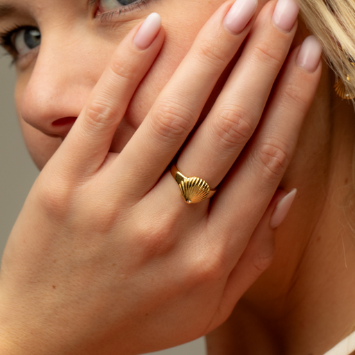 Paul Hewitt Scallop Ring Gold Wochenangebot