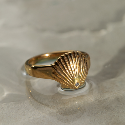 Paul Hewitt Scallop Ring Gold Wochenangebot