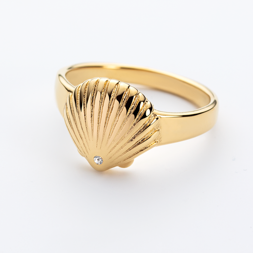 Paul Hewitt Scallop Ring Gold Wochenangebot