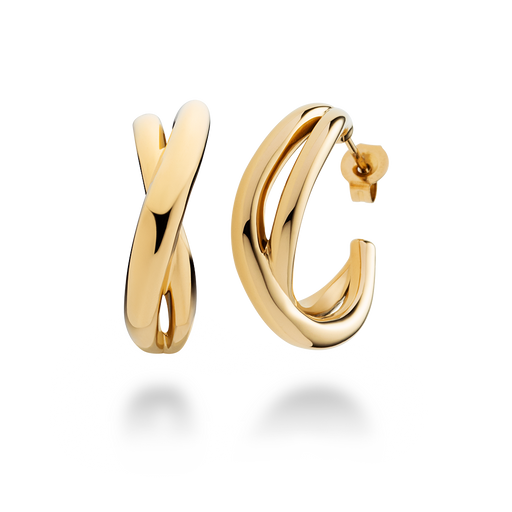 Paul Hewitt Waves Ohrring Gold Letzter Tag