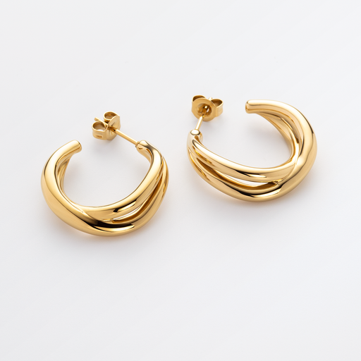 Paul Hewitt Waves Ohrring Gold Letzter Tag