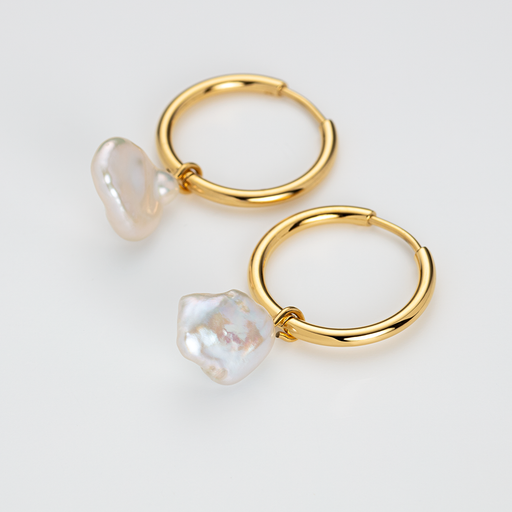 Paul Hewitt Treasures of the Sea Pearl Ohrring Gold Zeitbegrenzte Promotion