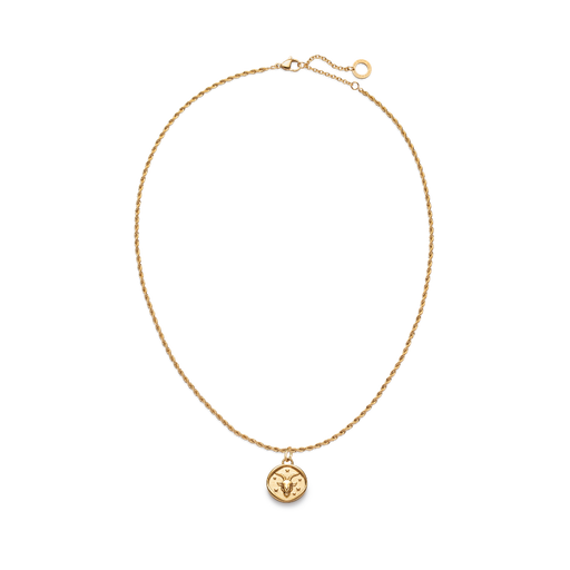 Paul Hewitt Rope Chain Halskette und Zodiac Charms Gold Fabrikladen