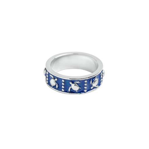 Paul Hewitt Turtle Enamel Ring Silber Begrenzt auf 3 Tage