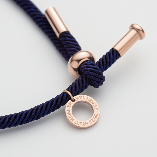 Paul Hewitt Vitamin Sea Armband Roségold Marinebelau Rabatte dieses Monats