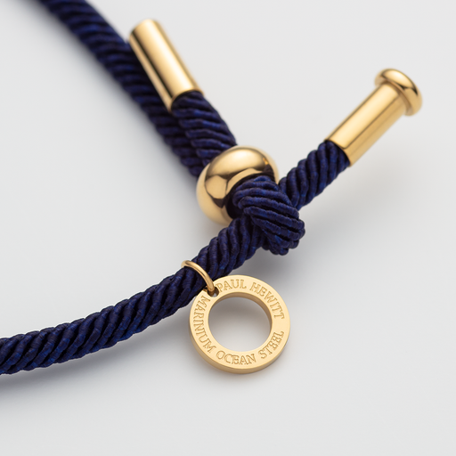 Paul Hewitt Vitamin Sea Armband Gold Marinebelau Weihnachtsangebot