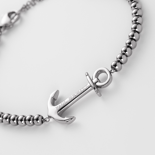 Paul Hewitt The Anchor Beads Armkette Silber Zeitlich begrenztes Angebot