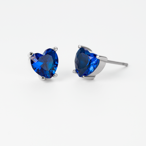 Paul Hewitt Blue Heart Ohrring Silber Blitzverkäufe