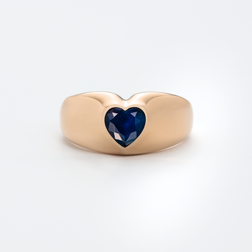 Paul Hewitt Bold Heart Ring Roségold Kostenloser Versand