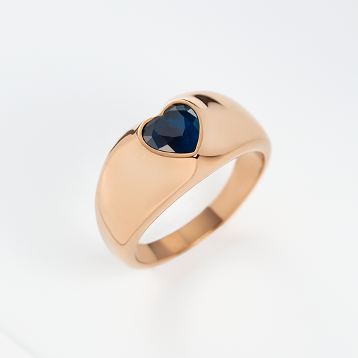 Paul Hewitt Bold Heart Ring Roségold Kostenloser Versand