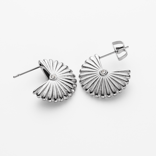 Paul Hewitt Scallop Ohrstecker Silber Online Shopping