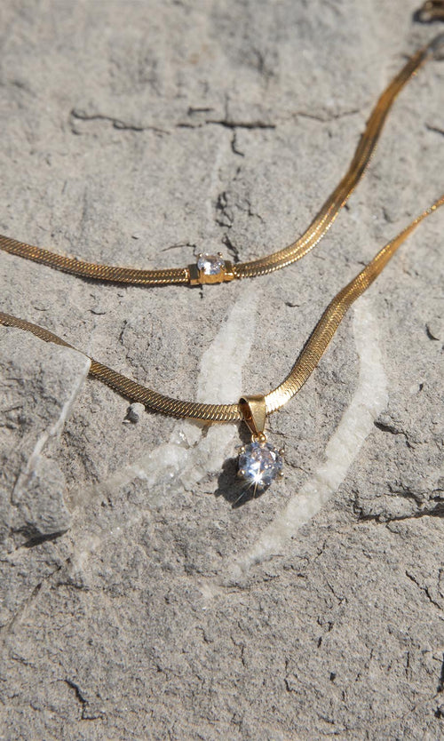 Paul Valentine Brilliant Sleek Necklace Zeitbegrenzte Promotion