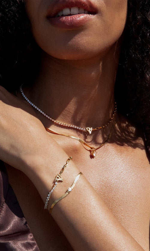 Paul Valentine Brilliant Sleek Necklace Zeitbegrenzte Promotion