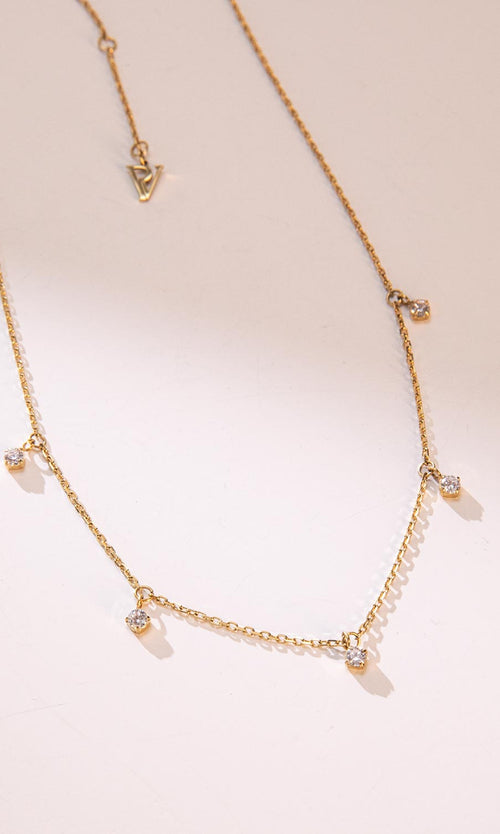 Paul Valentine Sparkling Choker Sonderangebot der Fabrik