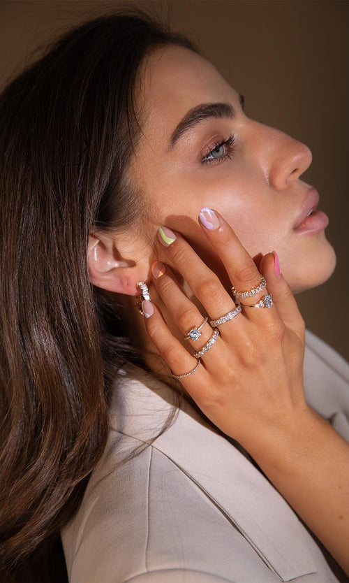 Paul Valentine Brilliant Oval Ring Rabatte dieses Monats