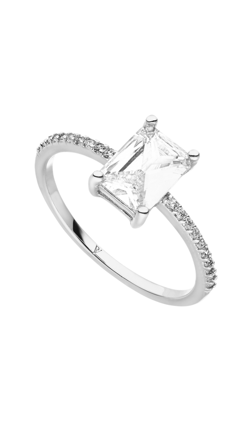 Paul Valentine Emerald Pavé Ring Auslauf