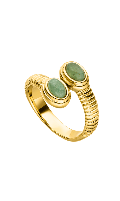 Paul Valentine Aventurine Ring Günstiger Verkauf