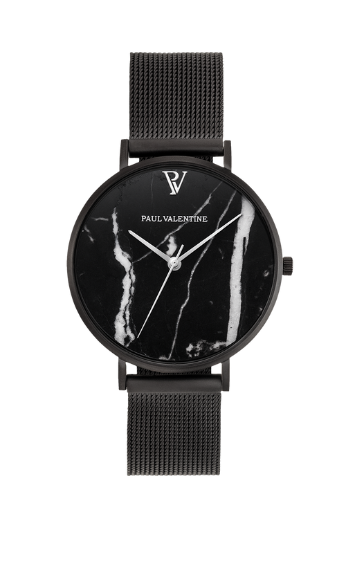 Paul Valentine Black Marble Black Mesh Blitzverkäufe
