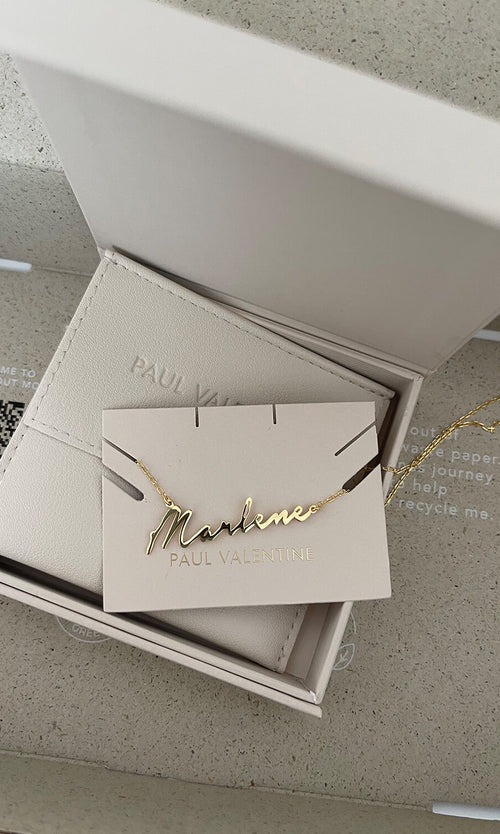 Paul Valentine Namenskette Italics Osterangebot
