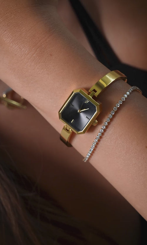 Paul Valentine Ethereal Watch & Sparkling Bracelet Set Riesige Ersparnisse