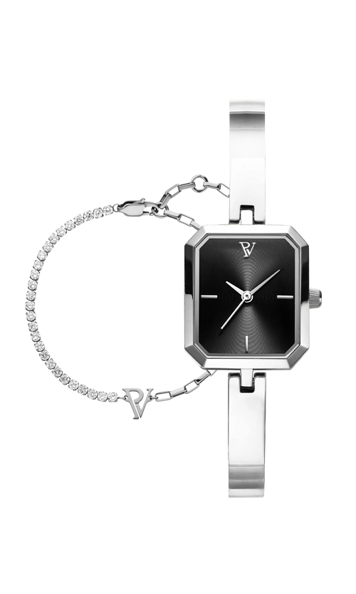 Paul Valentine Ethereal Watch & Bracelet Set Tiefpreis