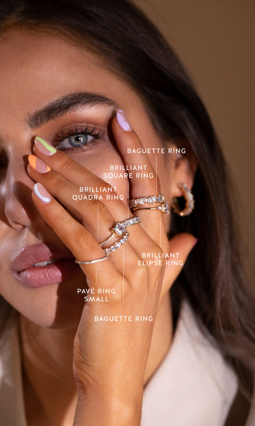 Paul Valentine Pavé Ring Small Bis zu 50% Rabatt