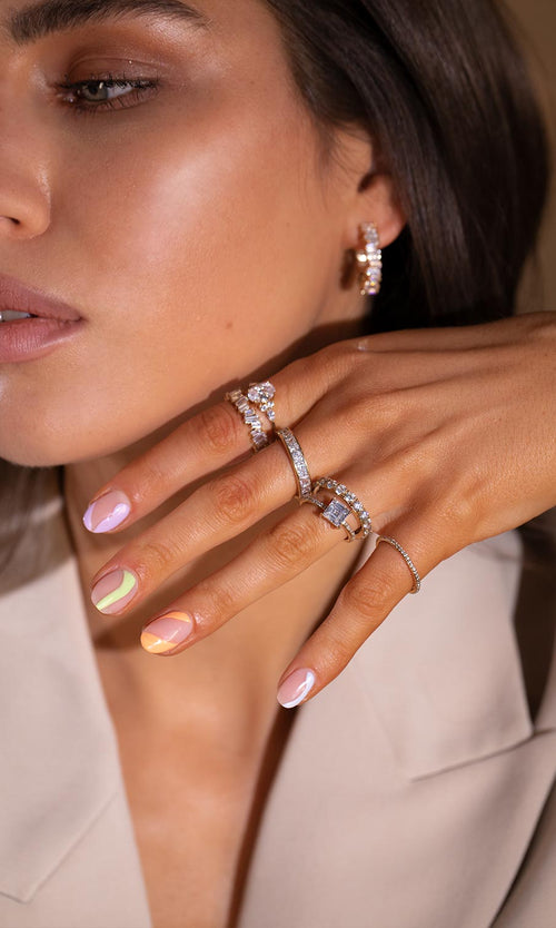 Paul Valentine Pavé Ring Small Bis zu 50% Rabatt