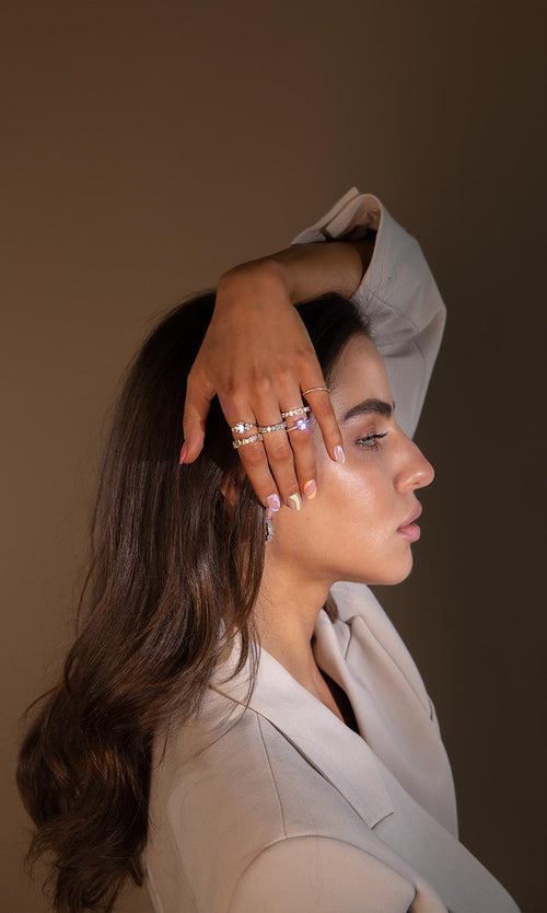 Paul Valentine Pavé Ring Small Bis zu 50% Rabatt