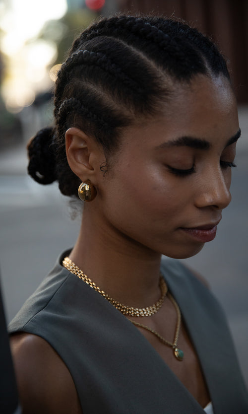 Paul Valentine Avenue Chunky Hoops Bis zu 60% Rabatt