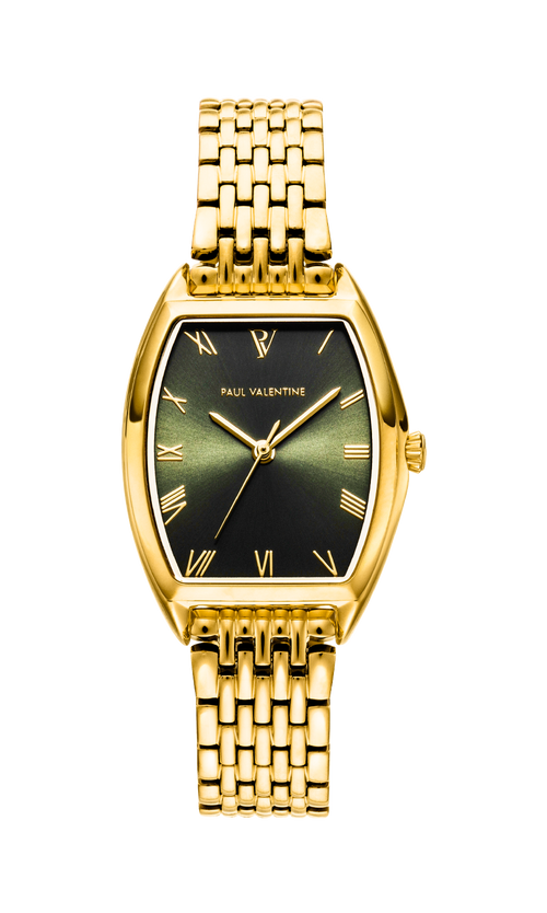 Paul Valentine Avenue Green Watch Sonderangebot der Fabrik