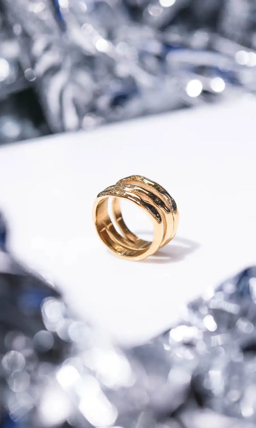 Paul Valentine Molten Triple Ring Vierteljährliche Förderung