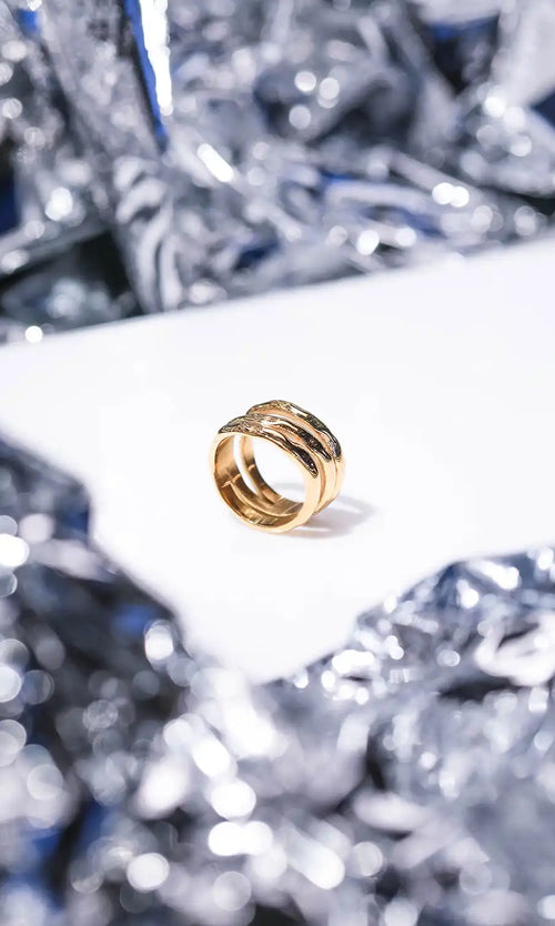 Paul Valentine Molten Triple Ring Vierteljährliche Förderung