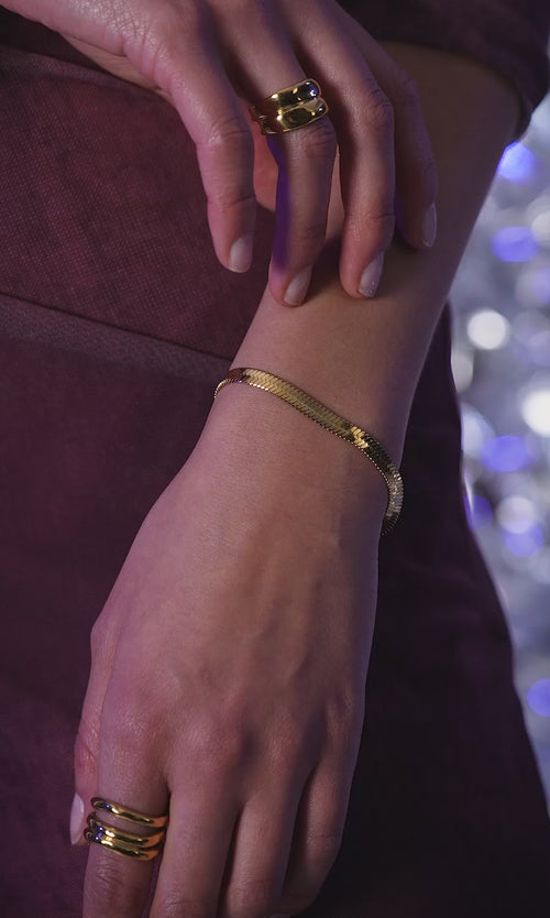 Paul Valentine Molten Sleek Bracelet Nur noch ein Tag übrig