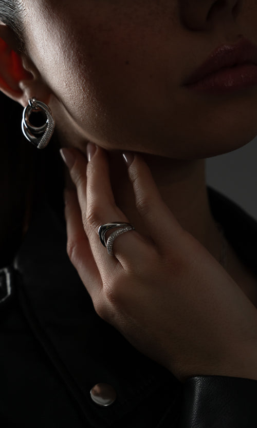 Paul Valentine Crystal Galaxy Ring 2025