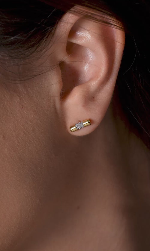 Paul Valentine Pure Ohrstecker 14k vergoldet Online