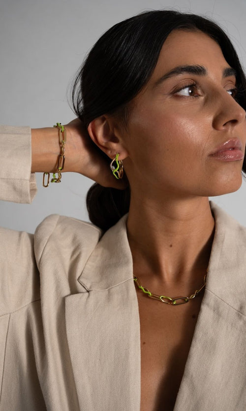 Paul Valentine Wave Rush Enamel Hoops Weihnachtsangebot
