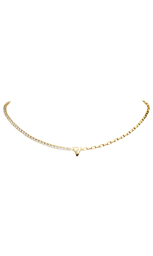 Paul Valentine PV Tennis & Chain Necklace Exklusive Angebote