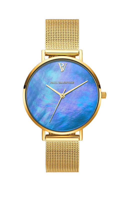 Paul Valentine Blue Seashell Mesh Saisonale Angebote
