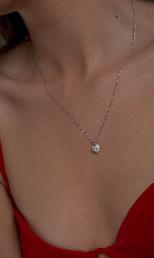 Paul Valentine Pure Heart Necklace Bis zu 55% Rabatt