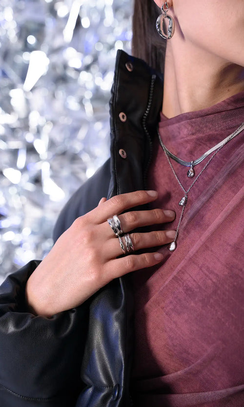 Paul Valentine Molten Triple Ring Outlet