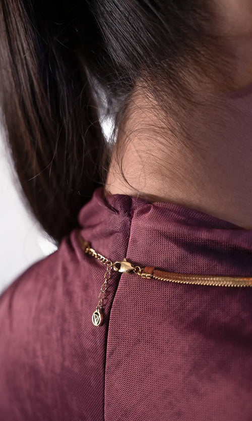 Paul Valentine Molten Sleek Necklace Hotsell