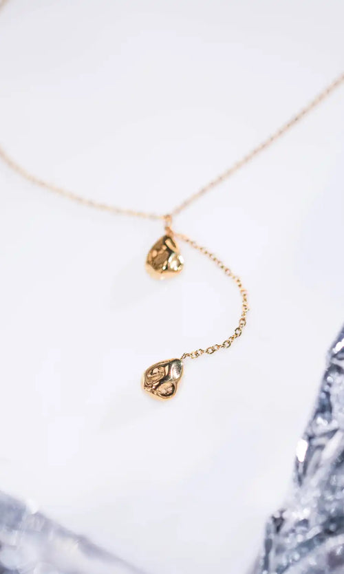 Paul Valentine Molten Y-Necklace Schlussverkauf