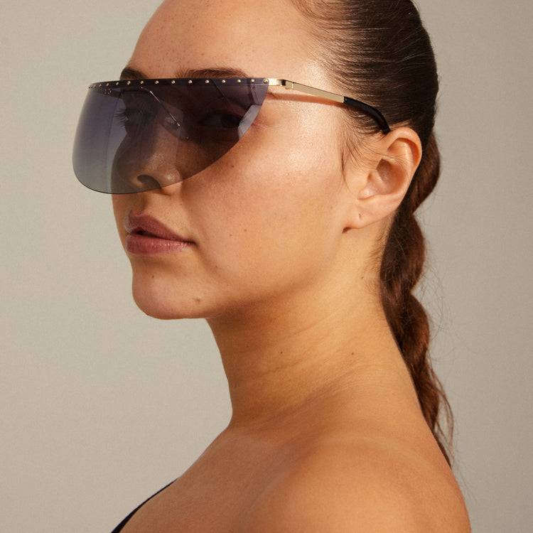 Pilgrim ALIAN Sonnenbrille Schwarz/Gold Hotsell