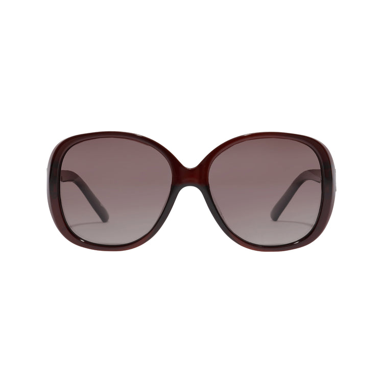 Pilgrim PARKER Oversized-Retro-Sonnenbrille, Braun Blitzangebot
