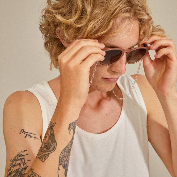 Pilgrim SAHARA Recycelte Sonnenbrille Rosa Letzte 3 Tage