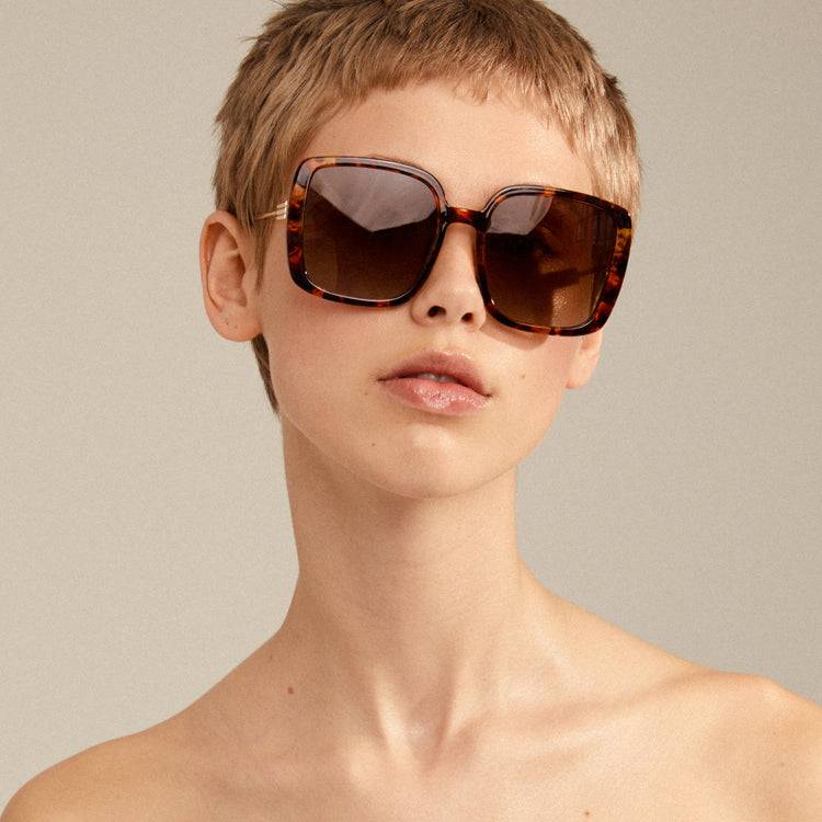 Pilgrim ALIET Sonnenbrille Schildpatt-Braun/Gold JETZT KAUFEN