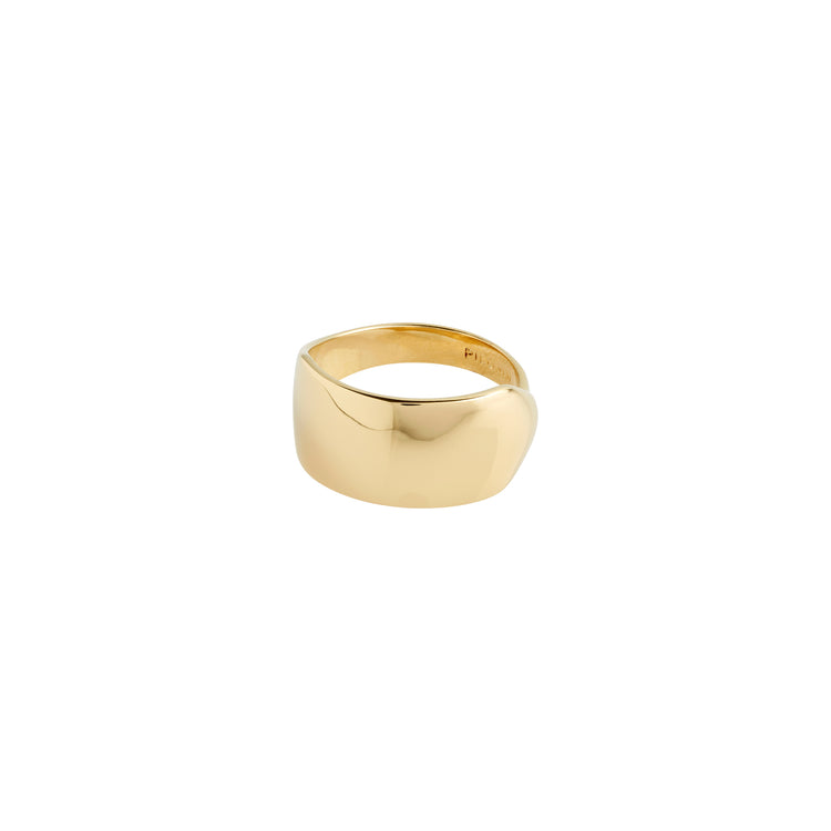 Pilgrim RENE recycelter Ring vergoldet im Angebot