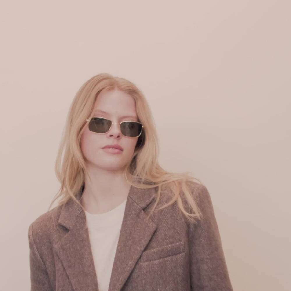 Pilgrim YEIDER Sonnenbrille Grün/Gold Versandkostenfrei