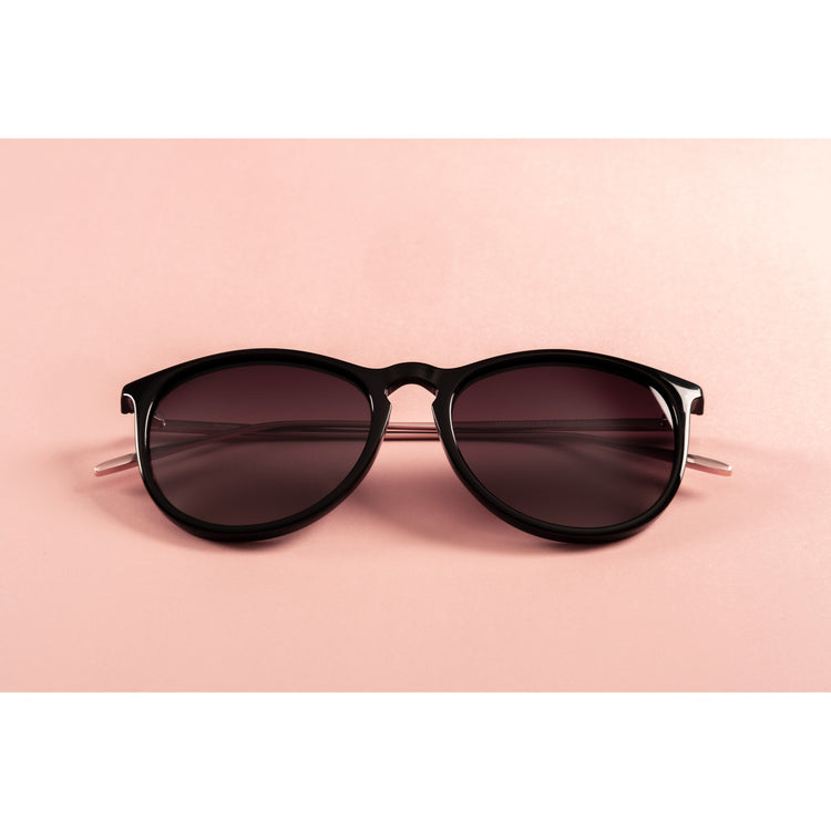 Pilgrim VANILLE Sonnenbrille Schwarz/Gold Großer Ausverkauf