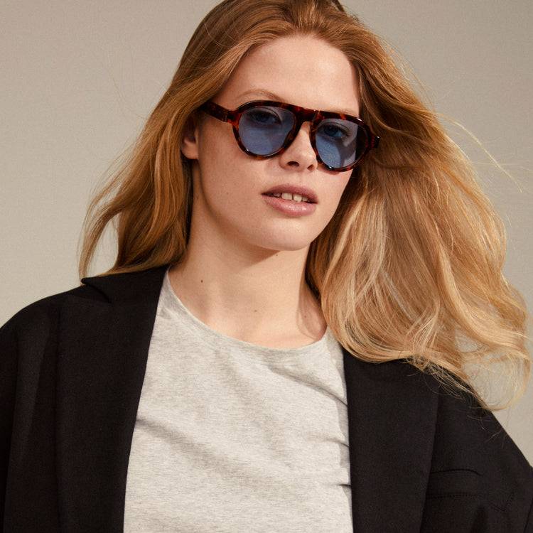 Pilgrim YARIL Recycelte Sonnenbrille Schildpatt-Braun Black Friday
